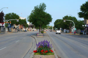 picture of downtown Portage la Prairie